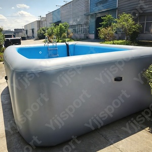 Piscines hors sol robustes, durables, gonflables, en tissu Drop Stitch, portables, taille et couleur personnalisées pour enfants et adultes, utilisation en extérieur - Product Image 3