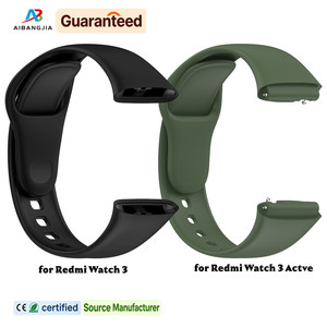 Correa de Silicona para Reloj Inteligente, Correa Deportiva de Silicona para <span class=keywords><strong>Xiaomi</strong></span> Redmi Watch 3 Active - Product Image 1