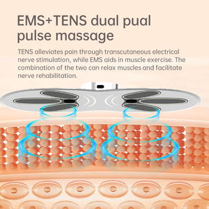 Ceinture de Massage Rechargeable Chauffante pour la Taille avec Thérapie par Lumière Rouge et Verte pour Jambes Épaules Abdomen Dos Perte de Poids - Product Image 5