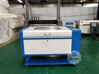 5070 CO2 Laser 50w 60w 80W 100w Gravador Automático Máquina De Corte De Gravura 700*500mm Com Máquina De Gravura A Laser De Eixo Rotativo