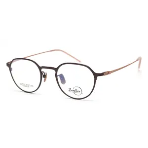 Vintage Optical Frame Round Eyeglasses Frame Trendy Unisex Designer Eye Glasses Frames