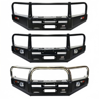 Pare-chocs avant en acier YBJ pour Toyota Land Cruiser Série 70 FJ79/LC78 2007-2024, fixation par boulons, ajustement universel