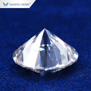 TIANYU GEMS - Vente Flash - Pierre précieuse en moissanite 5 <span class=keywords><strong>carats</strong></span> vs <span class=keywords><strong>diamant</strong></span> - Product Image 2