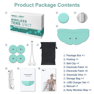 Appareil intelligent sans fil TENS pour soulager les crampes menstruelles avec contrô<span class=keywords><strong>le</strong></span> par application, rechargeable, conception en patch sans fil pour les soins menstruels - Product Image 4