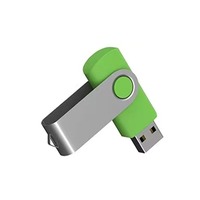 Flashdisk Putar Promosi Normal, USB Flash Drive Personalisasi Terukir, Thumb Drive 32GB 64GB 16GB 8GB 4GB Logo