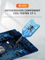 Testeur de bobine de composants de carte mère JTX CT-1 avec batterie pour la réparation de cartes PC, outil de détection rapide des défauts par induction électromagnétique