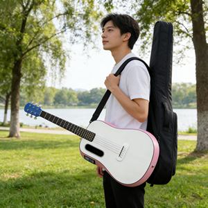 <span class=keywords><strong>Guitare</strong></span> silencieuse à vendre, <span class=keywords><strong>guitare</strong></span> acoustique électrique silencieuse pour la pratique en intérieur, l'apprentissage silencieux et l'enregistrement en studio - Product Image 2