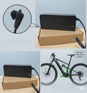 Chargeur de vélo électrique 4 broches de haute qualité pour Mahle X35 / MDA - Compatible avec les batteries Cannondale Obera GT <span class=keywords><strong>Lapierre</strong></span> Merida ESilex - Product Image 4