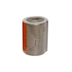 Attelle de fixation rapide pour le poignet, la cheville, le coude et le genou avec noyau en aluminium moulable et attelle roulante - Product Image 3