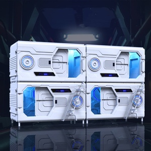 Meubles d'hôtel, pods de couchage pour aéroports, lits capsules d'hôtel, lits capsules pour dortoirs, pods de couchage extérieurs, lits d'hôtel conteneurs - Product Image 2