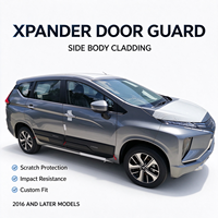 Protection de carrosserie XPANDER adaptée aux Xpander 2016+ - Protection de porte spéciale - Fabricant de protections de porte.