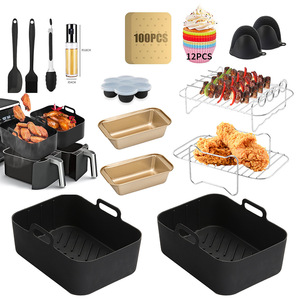 Moules à muffins carrés professionnels en alliage d'aluminium <span class=keywords><strong>de</strong></span> qualité supérieure pour la préparation quotidienne des repas en famille avec fond amovible - Product Image 3
