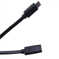 Cable OTG Tipo C de Cobre Puro, USB C Macho a Hembra, Extensión de Carga Rápida, Silicona Líquida para Escáner de Código de Barras, Impresora y Computadora