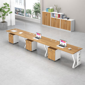 Ekintop-muebles de oficina abiertos de estilo Industrial, estación de trabajo de <span class=keywords><strong>centro</strong></span> de llamadas de 4 asientos, barato - Product Image 2