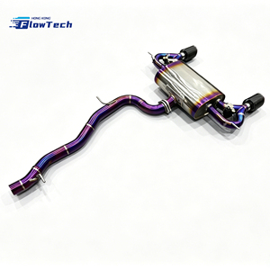 Échappement Catback en Titane Léger Haute Performance avec Valve pour Golf 7R 7.5R 2.0T avec Son Réglable et Télécommande - Product Image 5