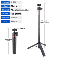 Extensible Portable support de bureau pour téléphone portable TikTok Live Vlog enregistrement vidéo photographie Selfie Stick