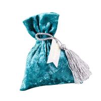 Bestpacking Sac de luxe en velours Pochette à bijoux avec logo Pochette d'emballage de bracelet à bijoux personnalisée Pochette à bijoux cadeau