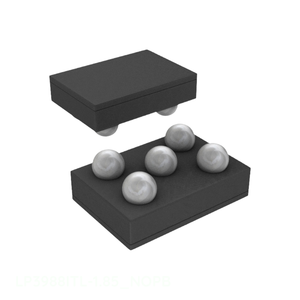 ชิ้นส่วนอิเล็กทรอนิกส์5 WFBGA DSBGA LP3988ITL-1.85/NOPB การจัดการพลังงาน (PMIC) - Product Image 1