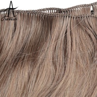 Extensions de cheveux naturels, vente en gros, cheveux invisibles naturels, trame attachée à la main, Extensions de cheveux humains