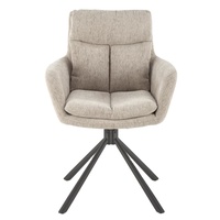 Chaise de salle à manger, nouveau style, moderne, nordique, tendance, luxe, chaise de salle à manger en tissu, structure en métal, chaises de salle à manger
