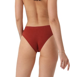 Intiflower – <span class=keywords><strong>culotte</strong></span> classique Sexy et confortable en dentelle pour femme, sous-vêtement en coton, PL133 - Product Image 2