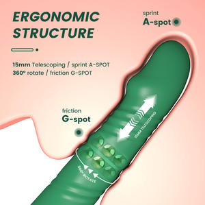 Hot Selling Leistungs starker AV Wand Vibrator Rotierendes Teleskop <span class=keywords><strong>massage</strong></span> gerät Klitoris stimulator Dildo für Frauen Sexspielzeug für Erwachsene - Product Image 4