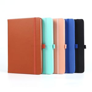 Acquista Quaderni Goffrati Personalizzati Semplici con Copertina Rigida A5, Diario con Pagine <span class=keywords><strong>a</strong></span> Righe in Pelle PU, MOQ Ridotto - Product Image 2