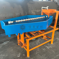 Henghong Goldaufbereitungsanlage mit Hochleistungsmotor, Hohe Rückgewinnungsrate, Kleine Goldgewinnungsmaschine, 0,6-2,5 T/h Kapazität, Lange Lebensdauer