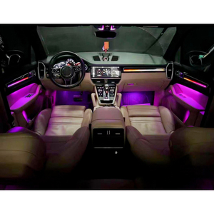 Kit de iluminación interior dinámica ambiental para puertas, modificación y actualización del interior del coche Cayenne, 2018-2023 - Product Image 3