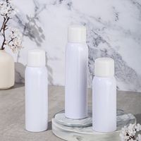 80ml 120ml 150ml Botol Semprot Kosmetik Plastik Putih Mewah Terlaris Khusus
