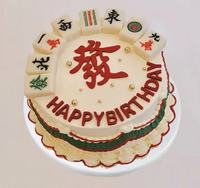 Modèle de gâteau factice Art Déco en résine de haute qualité, fait main, pour simulation de pâtisserie, gâteau aux fruits, cadeau d'anniversaire