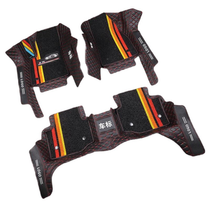 Alfombrillas de cuero de lujo 5D para coche, gran oferta, ajuste personalizado para Nissan Opel, alfombrilla de pie de estilo de negocios lavable impermeable, látex XPE - Product Image 6