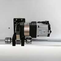 Machine de découpe laser CO2 à fibres mixtes LM-1390FC à double têtes laser pour le traitement du métal, des matériaux non métalliques, du bois et du caoutchouc, compatible AI/PLT, refroidie par eau