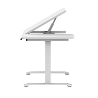 Nouvelle table de dessin électrique réglable en hauteur 2026, bureau d'artiste motorisé inclinable, table électrique à plateau rabattable