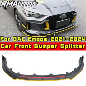 Kit carrosserie pour GAC Empow 2021-2024, spoiler de pare-chocs avant, noir brillant-jaune, style sport, couvre-pare-chocs avant, accessoires de voiture - Product Image 1
