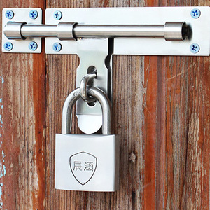 Cadenas Zhan Han en acier inoxydable 304 à ouverture directe pour entrepôt industriel et portail extérieur - Product Image 1