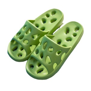 Lidani Home Summer Bath <strong>Slippers</strong> Quick-Drying Soft Flop for Couples Open <strong>Felt</strong> Men's Women's Hair Leakproof Bathroom Drag - Product Image 5