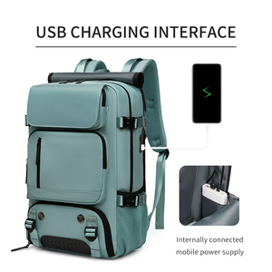 Zaino Impermeabile Premium per Esterni con 3 Modi di Trasporto, Scomparto Indipendente per Scarpe, Alta Capacità, Porta USB, Zaino da Viaggio - Product Image 4