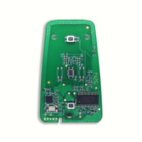 Control remoto Xautokey para p-eugeot 308 408 508 5008 c-itroen C4 C4L DS4 DS5 HU83 Keyless Go 3 botones 434MHZ ID46 (HITAG2) Chip
