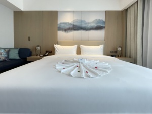 Juego de Muebles para Dormitorio de Hotel 5 Estrellas, 2 Juegos de Dormitorio Personalizados Estilo Hilton para Habitaciones de Huéspedes, Muebles para <span class=keywords><strong>Suites</strong></span> de Hotel - Product Image 4