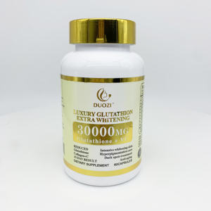 Kapsul Kolagen Laut <span class=keywords><strong>Glutathione</strong></span> 30000mg Mewah OEM untuk Pemutih & Pencerah Kulit Dewasa, Tidak untuk Ibu Hamil - Product Image 2
