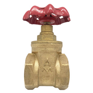 Amico Brass Gate Valve DN25 Rc16 Water Pipe Valve Straight Through Switch Type - Product Image 4