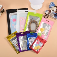 Pochette Mylar refermable à fermeture éclair sur trois côtés, de qualité alimentaire, pour bonbons, accessoires gastronomiques, emballage multifonctionnel