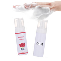 Produits intimes pour femmes Mousse de lavage Yoni bio à base de plantes PH équilibre élimine les odeurs Mousse de lavage Yoni soins intimes pour femmes