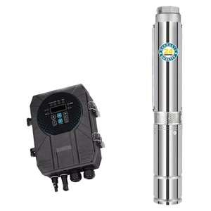 Bomba de Agua Solar de 24V CC para Pozos Profundos, Bomba de Riego Agrícola de Alta Presión, Tipo Tornillo, Controlador Incluido - Product Image 5