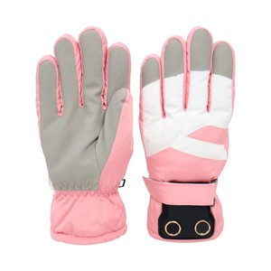 Nouveaux gants chauffants OEM transfrontaliers 74V en plumes de poulet, longueur poignet, pour le ski et le cyclisme en extérieur, gants thermiques d'hiver - Product Image 1