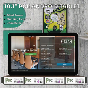 Tùy chỉnh 10.1 inch <span class=keywords><strong>Android</strong></span> Wall Mount máy tính bảng 4k hiển thị PoE điện chuyên nghiệp phòng họp sử dụng điều kiện mới - Product Image 2