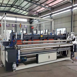 Nueva fabricación Máquina rebobinadora de papel higiénico Máquina para hacer papel higiénico - Product Image 5