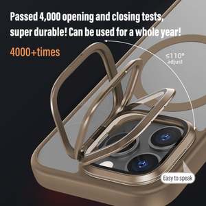 ขายส่งเคสโทรศัพท์มือถือหรูหรา TPU PC ปี 2025 พร้อมแม่เหล็กและที่ยึดเลนส์ สำหรับ iPhone 15 Pro Max 13 14 16 17 - Product Image 3