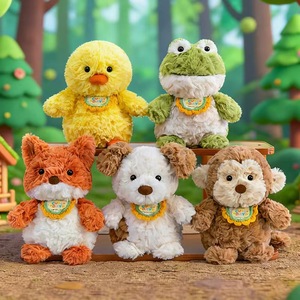 Jouets Songshan en gros – Peluche douce parfumée de 16 cm, série animaux (<span class=keywords><strong>pingouin</strong></span>, dinosaure), poupée de table, cadeau d'anniversaire pour enfants - Product Image 2
